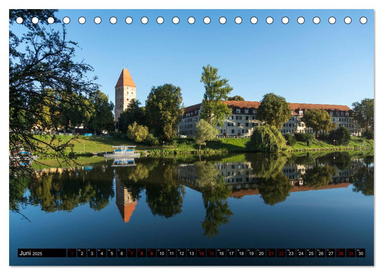 Bild: 9783435412945 | Ulm (Tischkalender 2025 DIN A5 quer), CALVENDO Monatskalender | 2025