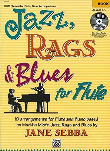 Cover: 9780955544200 | Jazz, Rags &amp; Blues for Flute | Book &amp; CD | Martha Mier | Taschenbuch