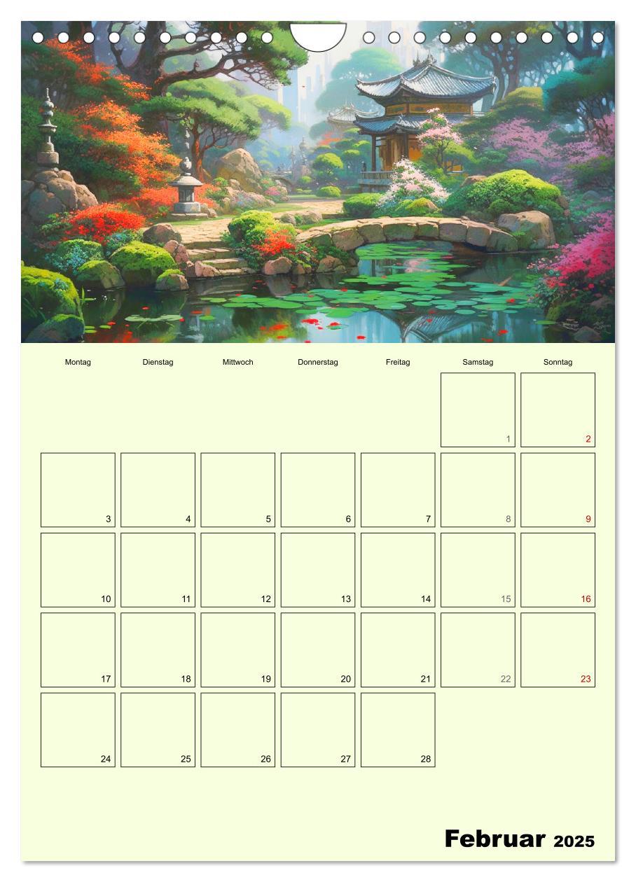 Bild: 9783435865826 | Im japanischen Garten. Zauberhafte Illustrationen (Wandkalender...