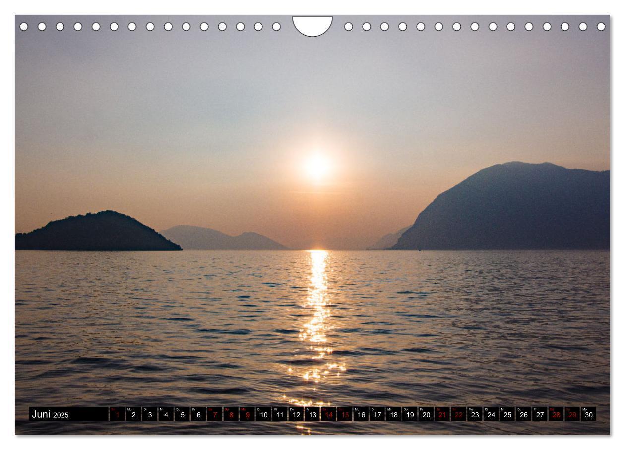 Bild: 9783383839825 | Romantischer Lago d'Iseo (Wandkalender 2025 DIN A4 quer), CALVENDO...