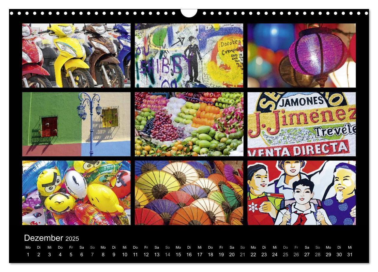 Bild: 9783435790982 | Colours (Wandkalender 2025 DIN A3 quer), CALVENDO Monatskalender