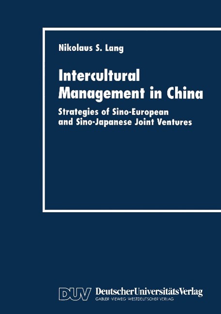 Cover: 9783824403837 | Intercultural Management in China | Nikolaus S. Lang | Taschenbuch