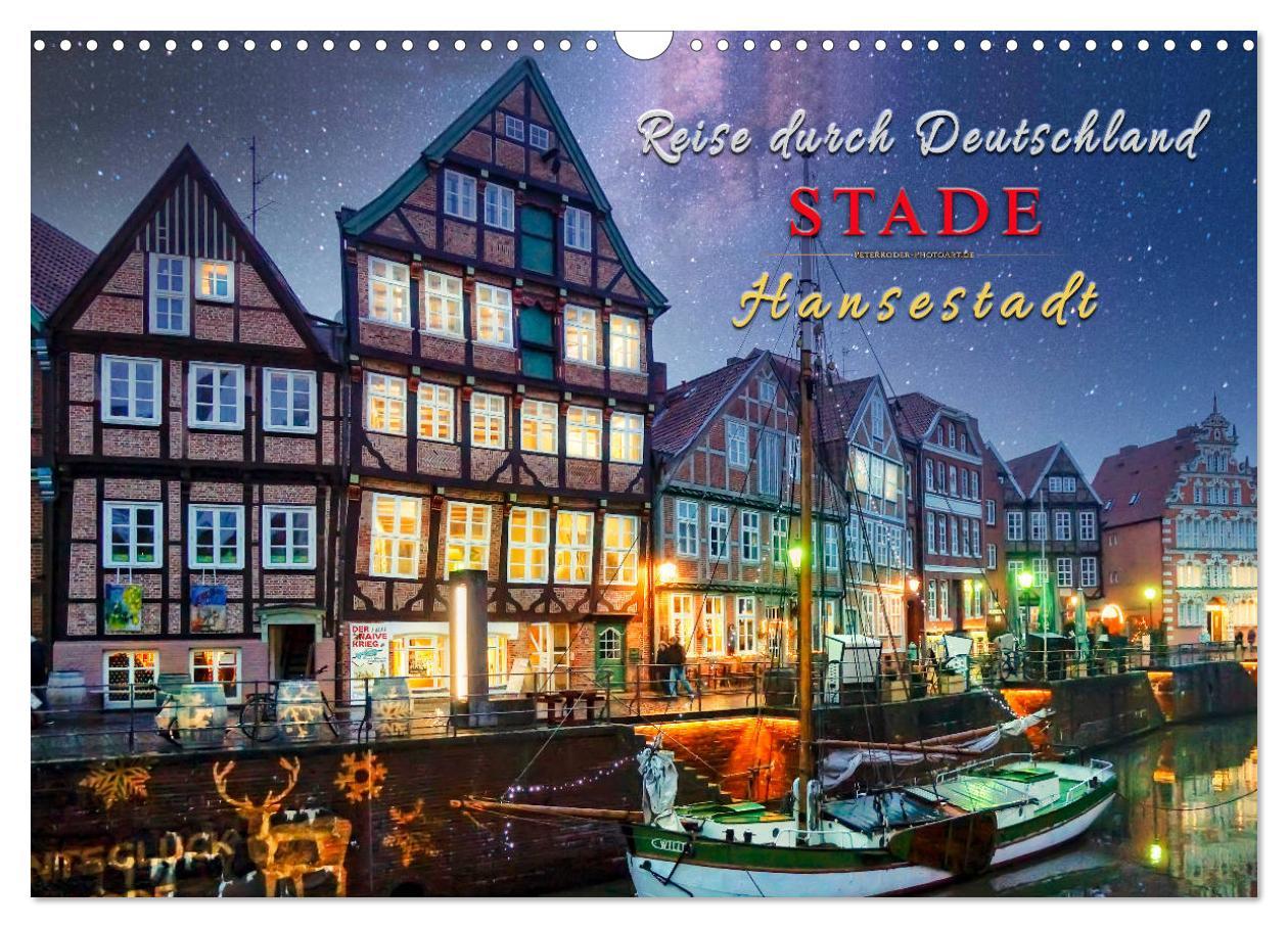 Cover: 9783435164929 | Reise durch Deutschland - Hansestadt Stade (Wandkalender 2025 DIN...