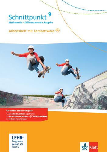 Cover: 9783127445954 | Schnittpunkt Mathematik 9. Arbeitsheft mit Lösungsheft und...