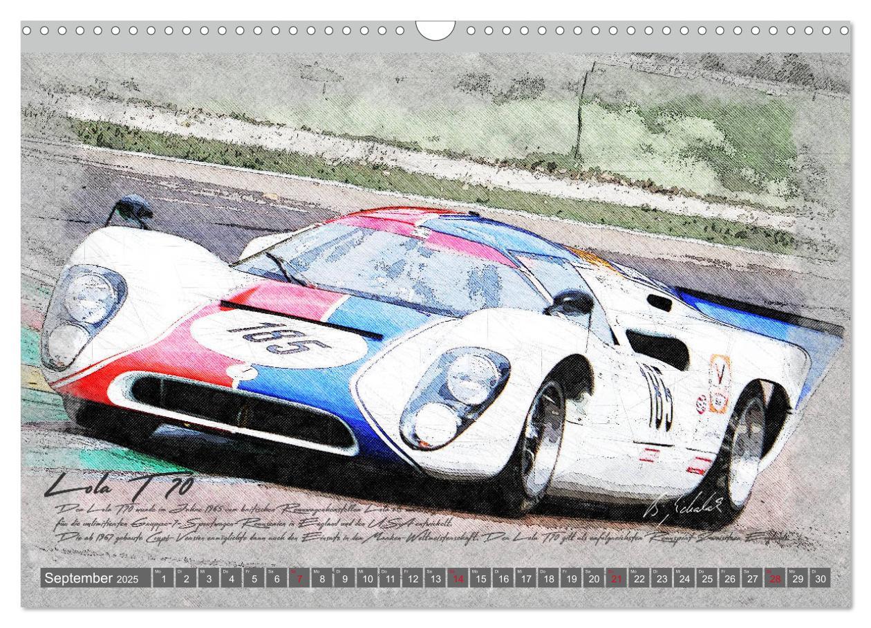 Bild: 9783435268610 | Rennsport am Limit (Wandkalender 2025 DIN A3 quer), CALVENDO...