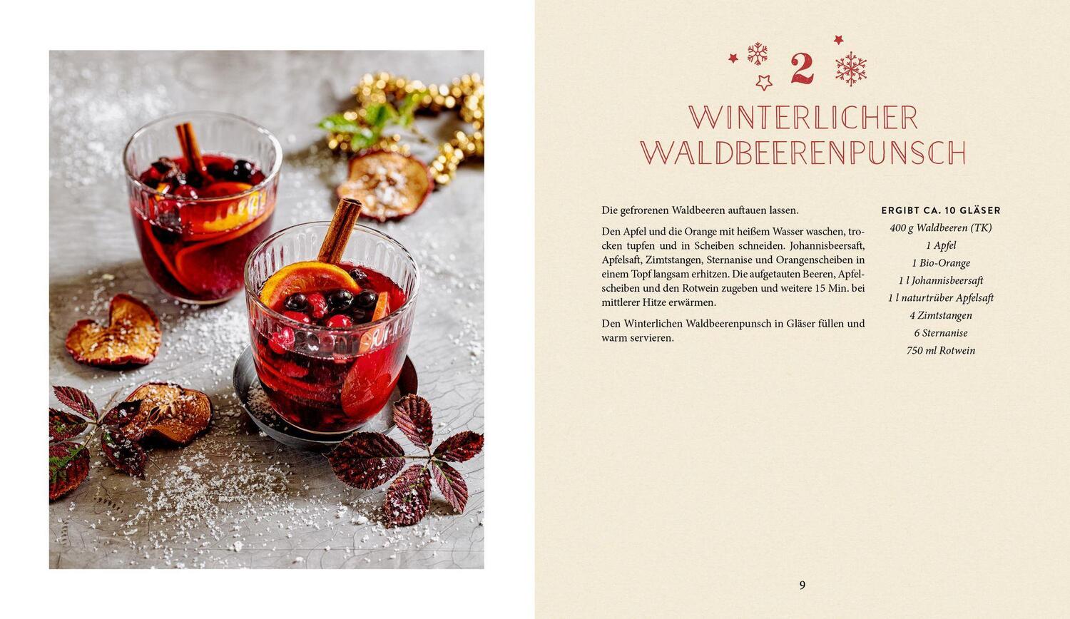 Bild: 9783756710041 | 24 Drinks bis Weihnachten | Ein kulinarischer Adventskalender | 64 S.