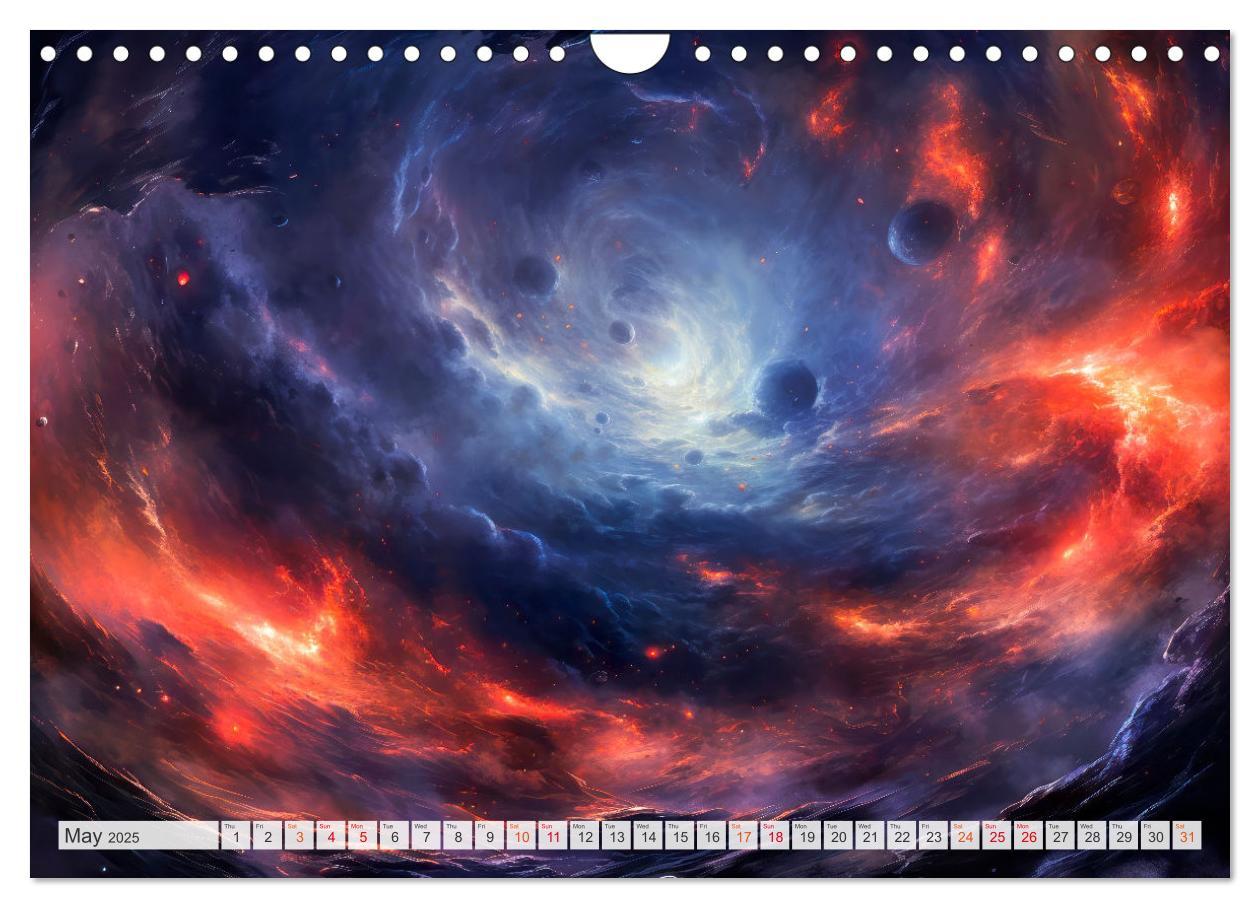 Bild: 9781325999927 | SCIENCE FICTION Life on distant planets (Wall Calendar 2025 DIN A4...