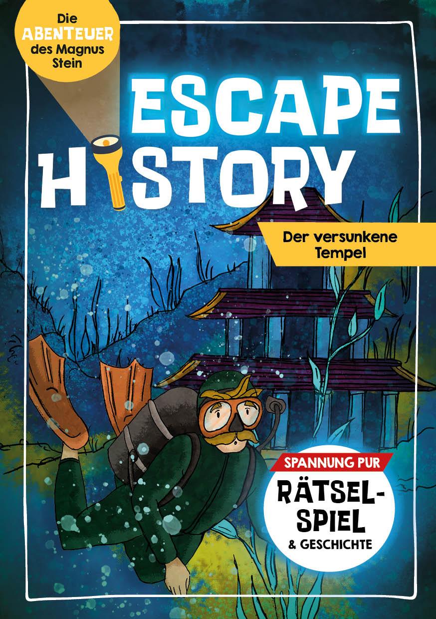 Cover: 9783745916621 | Escape History - Der versunkene Tempel | Taschenbuch | 80 S. | Deutsch