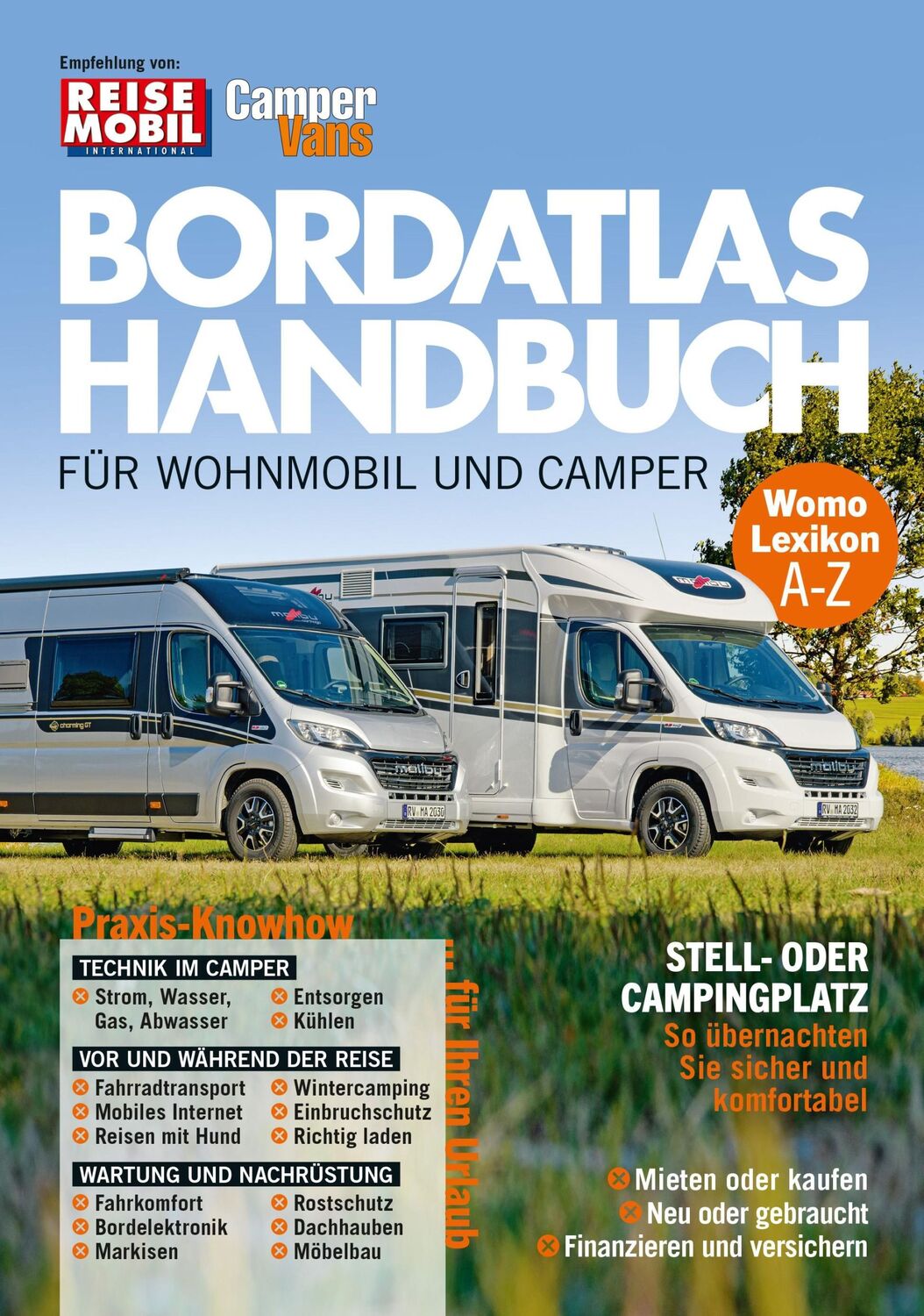 Cover: 9783948979010 | Bordatlas Handbuch für Wohnmobil und Camper | CamperVans | Taschenbuch