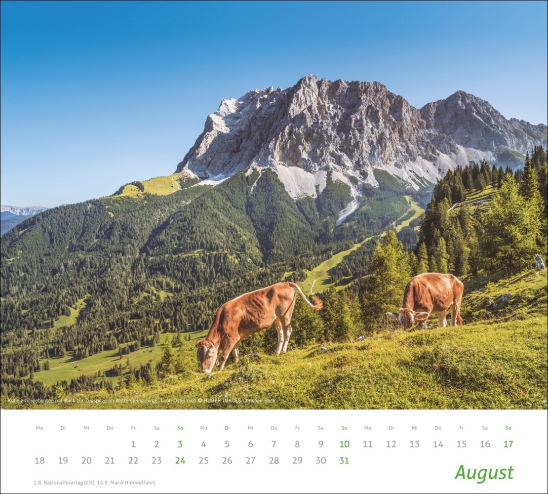 Bild: 9783756406883 | Alpen Bildkalender 2025 | Kalender | Spiralbindung | 14 S. | Deutsch