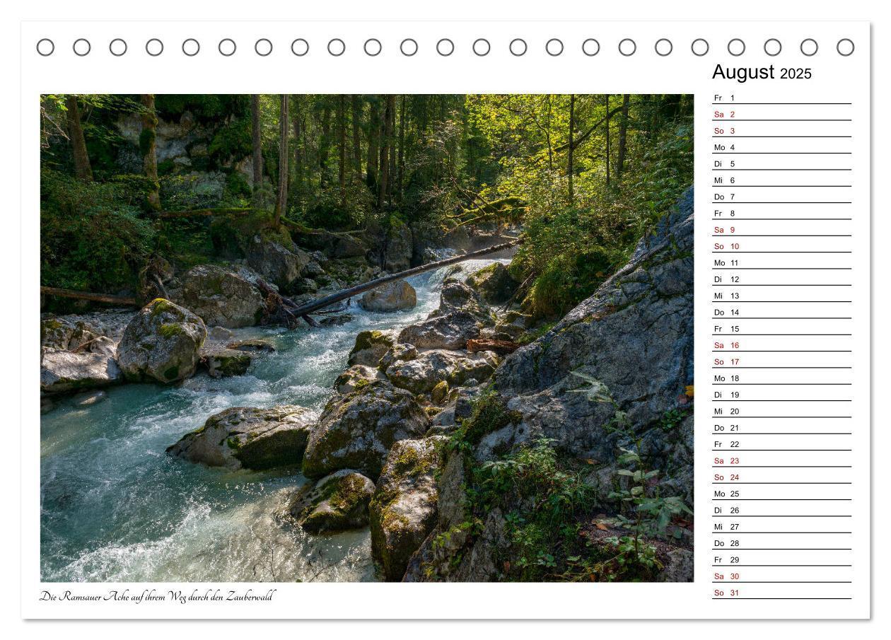 Bild: 9783435351510 | Rund um den Hintersee und Zauberwald (Tischkalender 2025 DIN A5...