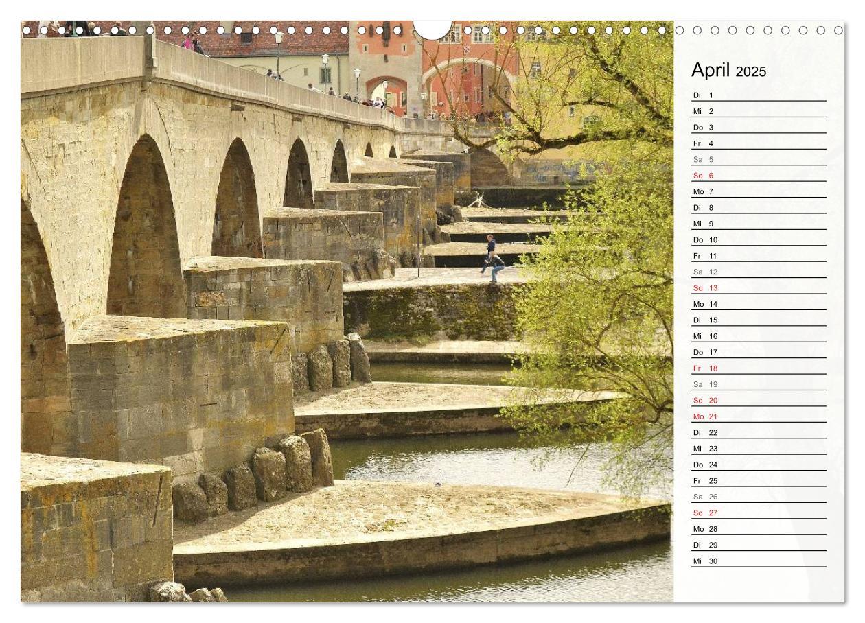 Bild: 9783435548781 | Die Farben von REGENSBURG (Wandkalender 2025 DIN A3 quer), CALVENDO...