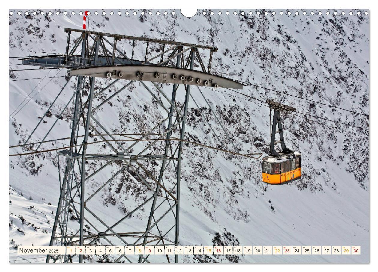 Bild: 9783435361397 | Abenteuer Seilbahn (Wandkalender 2025 DIN A3 quer), CALVENDO...