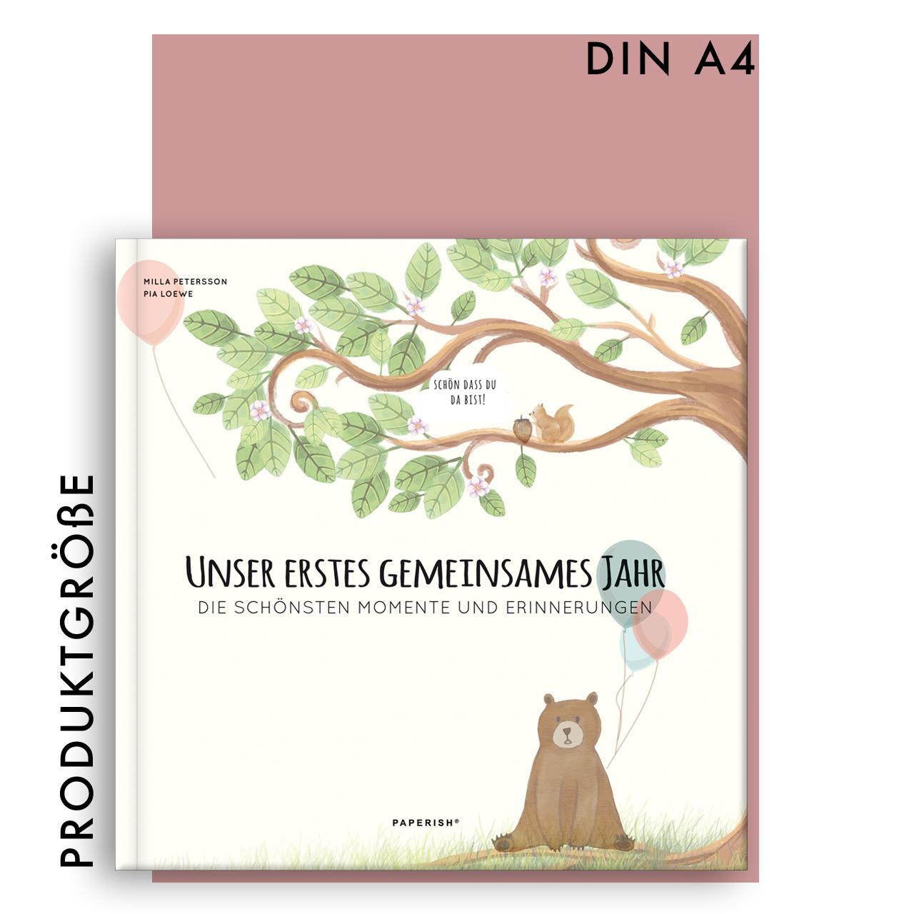 Bild: 9783946739838 | Babyalbum - UNSER ERSTES GEMEINSAMES JAHR | Pia Loewe | Buch | 72 S.