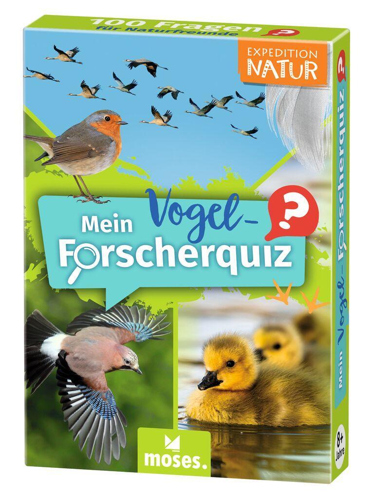 Cover: 9783964552891 | Expedition Natur Mein Vogel-Forscherquiz | Annett Stütze (u. a.)