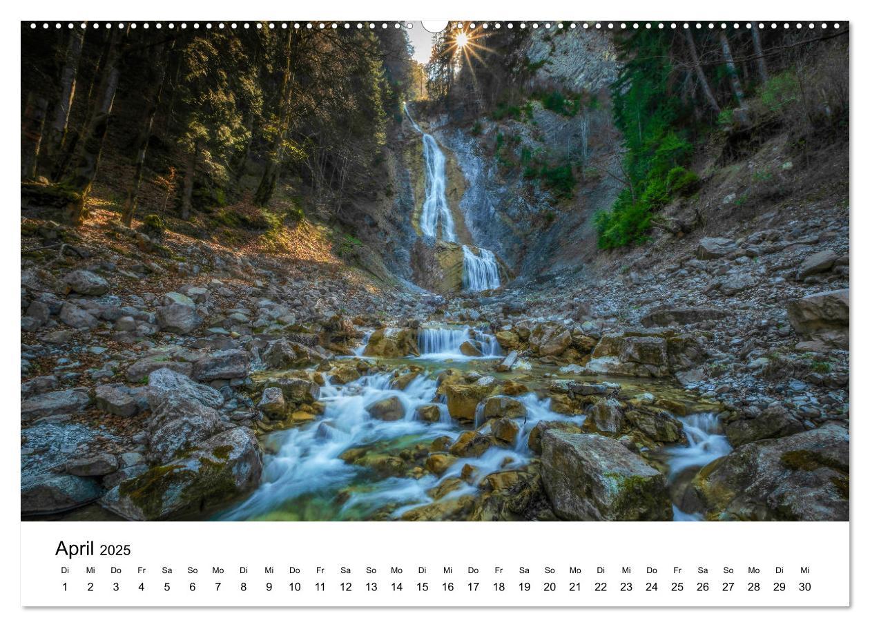 Bild: 9783383834066 | Wasserwelt Schweiz (Wandkalender 2025 DIN A2 quer), CALVENDO...