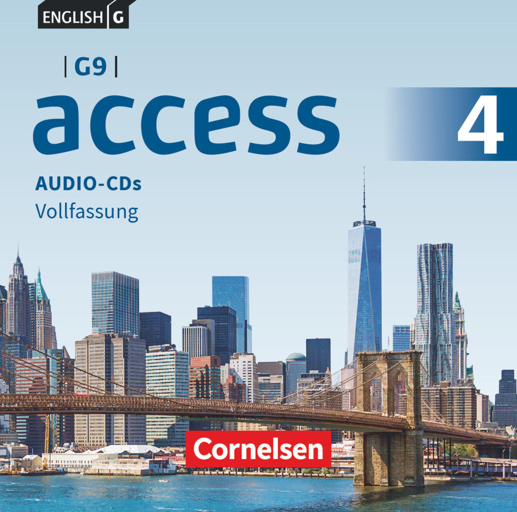 Cover: 9783060364589 | Access - G9 - Ausgabe 2019 - Band 4: 8. Schuljahr, Audio-CDs | CD