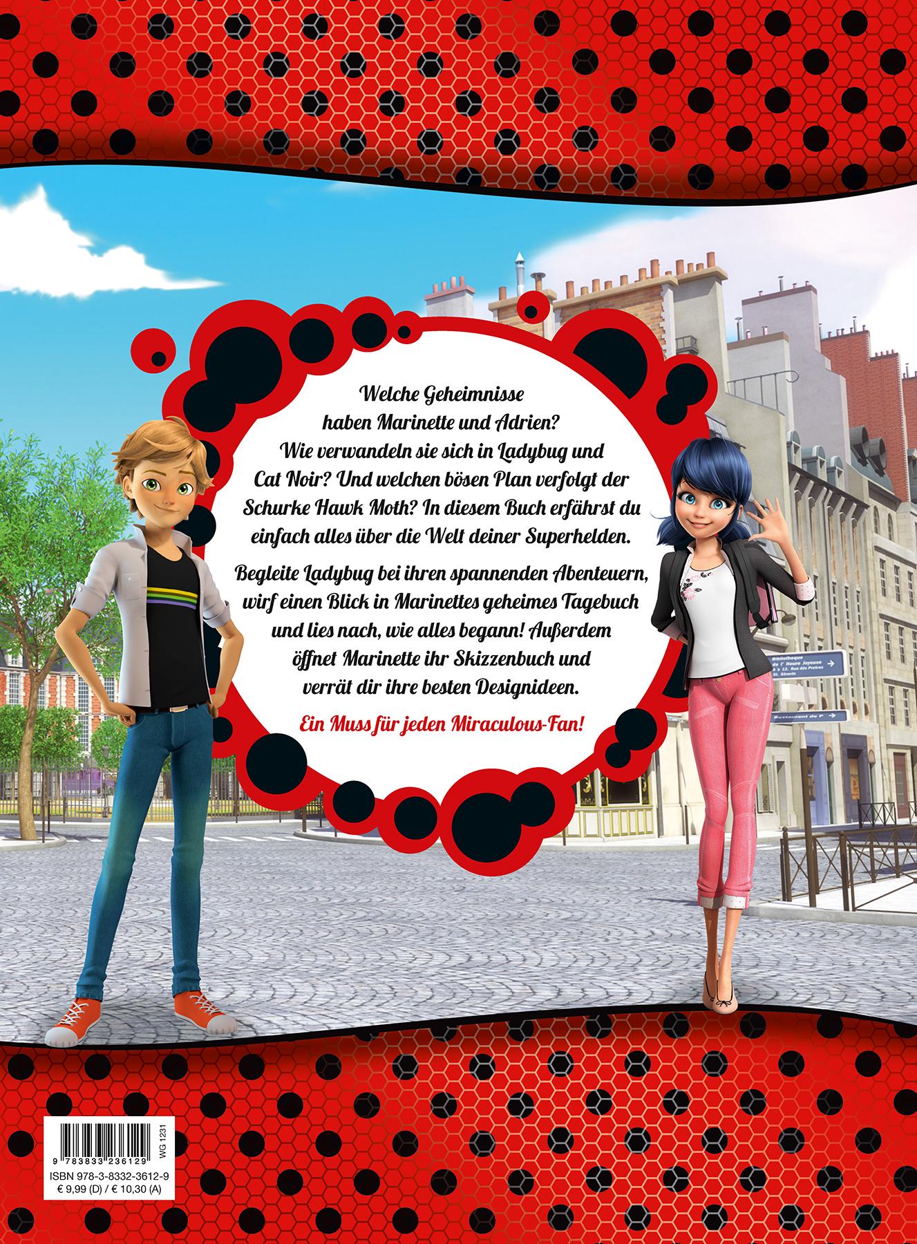 Rückseite: 9783833236129 | Miraculous: Das große Buch von Ladybug und Cat Noir | Fanbuch | Buch