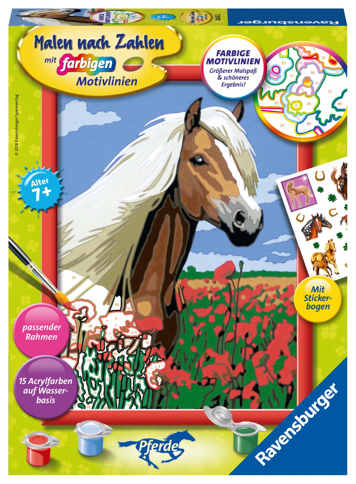 Cover: 4005556286522 | Haflinger. Malen nach Zahlen Serie D Pferde | Spiel | 28652 | Deutsch