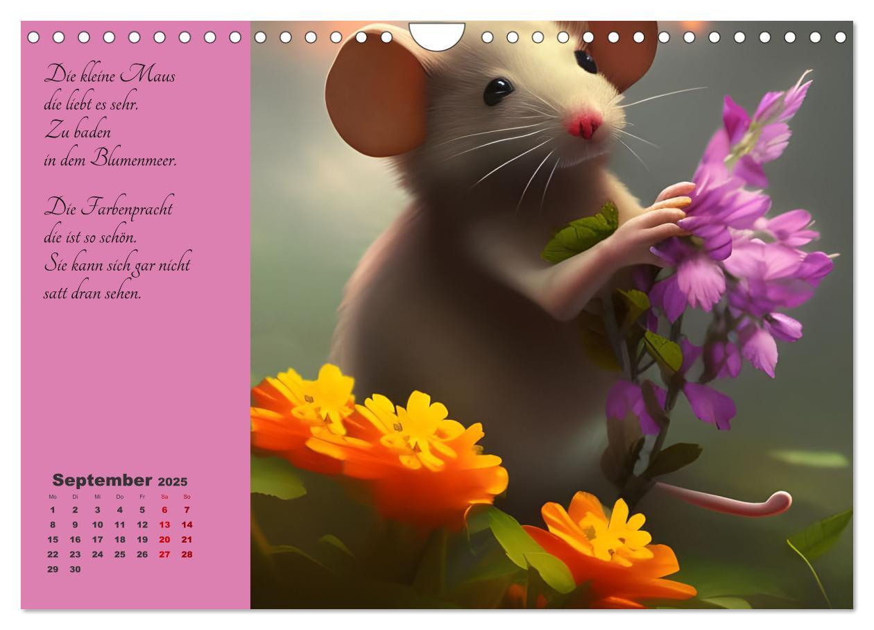 Bild: 9783383911088 | Der Maus Kalender (Wandkalender 2025 DIN A4 quer), CALVENDO...