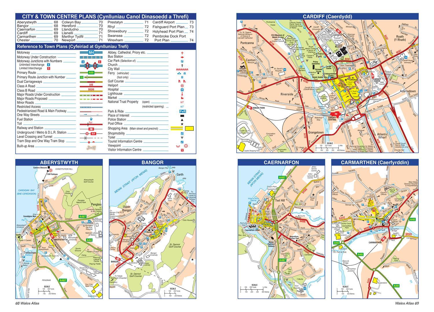 Bild: 9780008560553 | Wales A-Z Road Atlas | A-Z Maps | Taschenbuch | Englisch | 2023