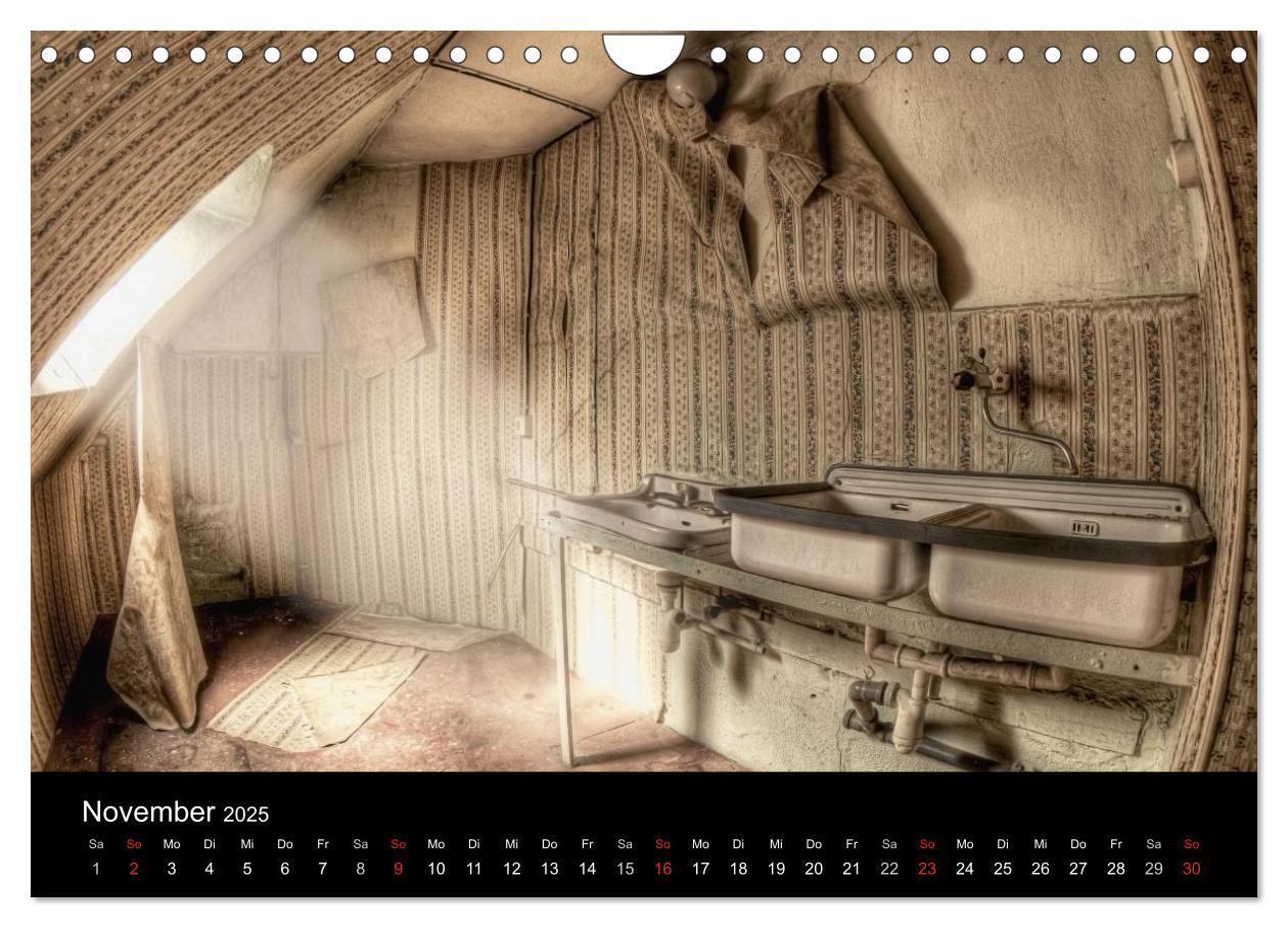 Bild: 9783435665037 | Lost Places - Verlassene Orte (Wandkalender 2025 DIN A4 quer),...