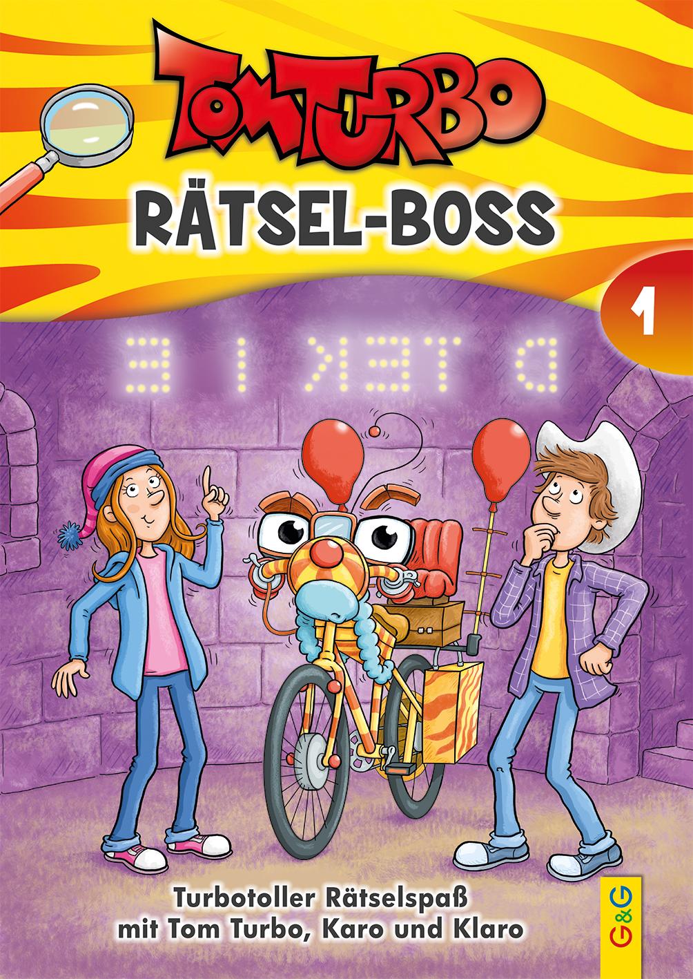 Cover: 9783707424171 | Tom Turbo - Rätsel-Boss 1 | Tom Storyteller GmbH | Taschenbuch | 56 S.