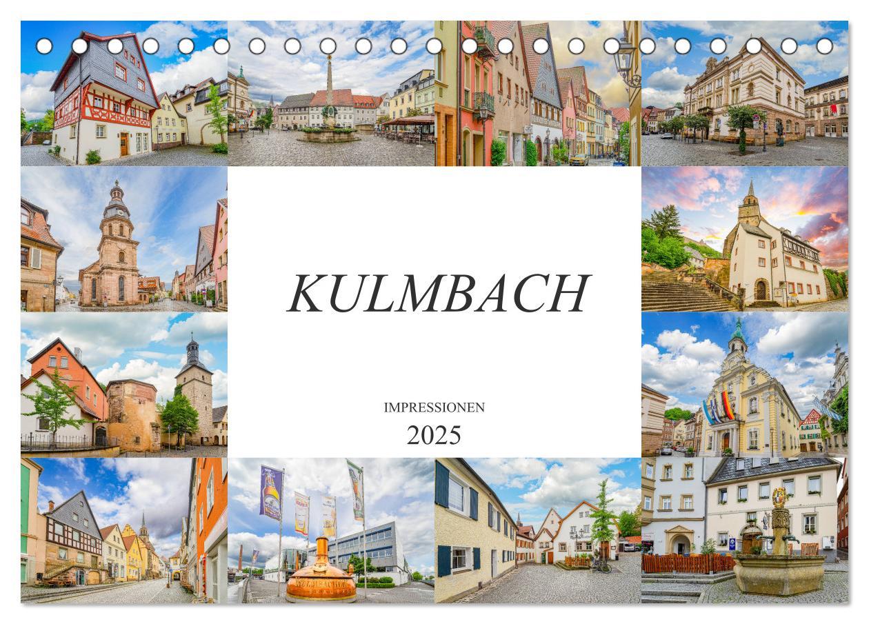 Cover: 9783435222612 | Kulmbach Impressionen (Tischkalender 2025 DIN A5 quer), CALVENDO...