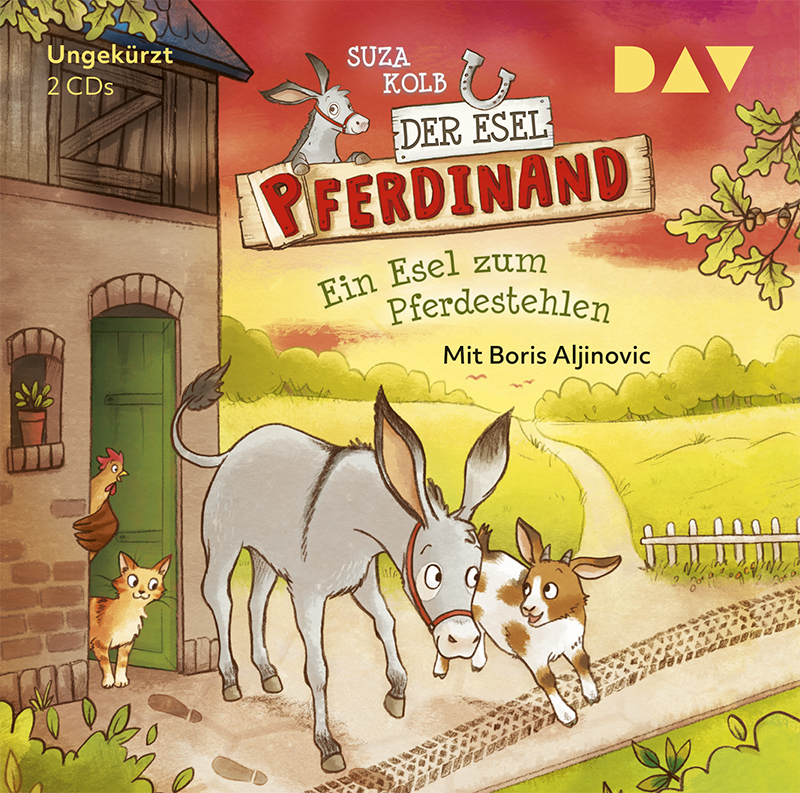 Cover: 9783862318339 | Der Esel Pferdinand - Ein Esel zum Pferdestehlen, 2 Audio-CDs | Kolb