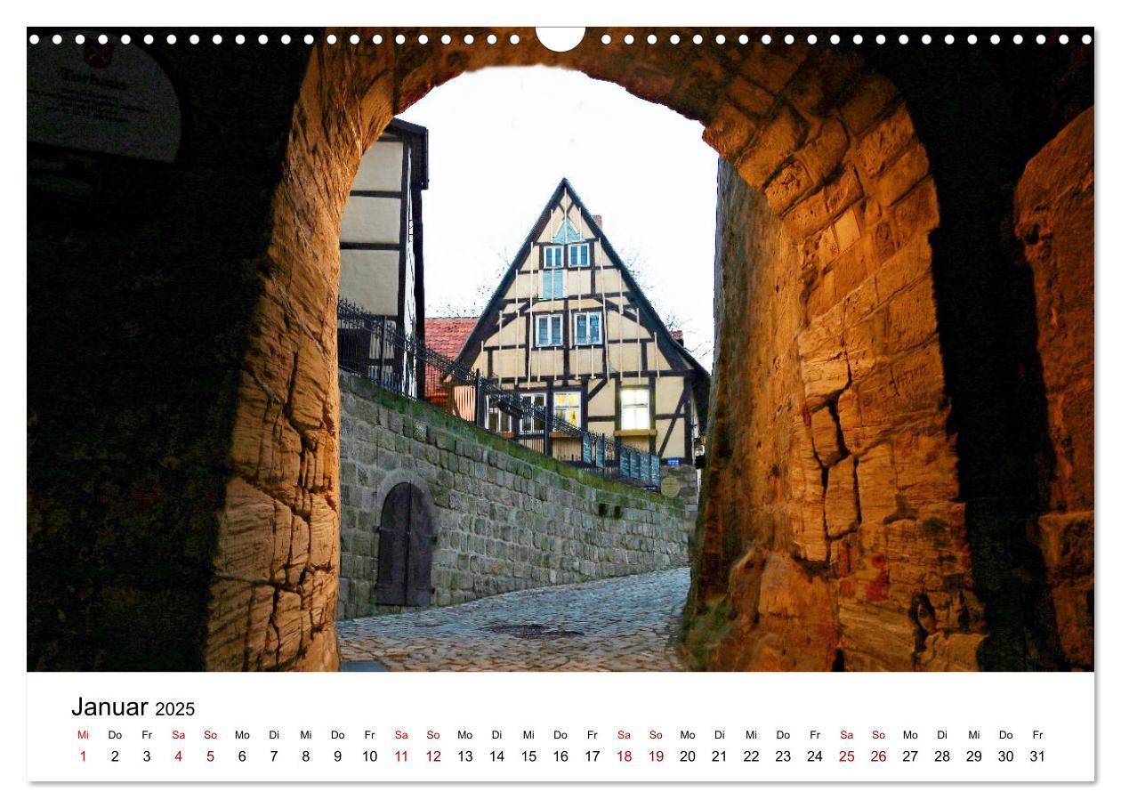 Bild: 9783435387168 | Weltkulturerbe Quedlinburg (Wandkalender 2025 DIN A3 quer),...