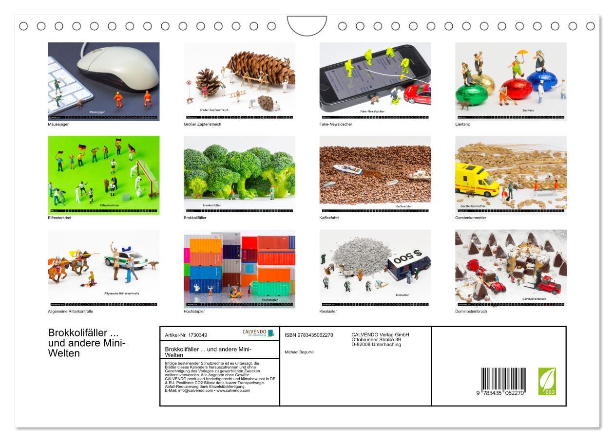 Bild: 9783435062270 | Brokkolifäller ... und andere Mini-Welten (Wandkalender 2025 DIN A4...