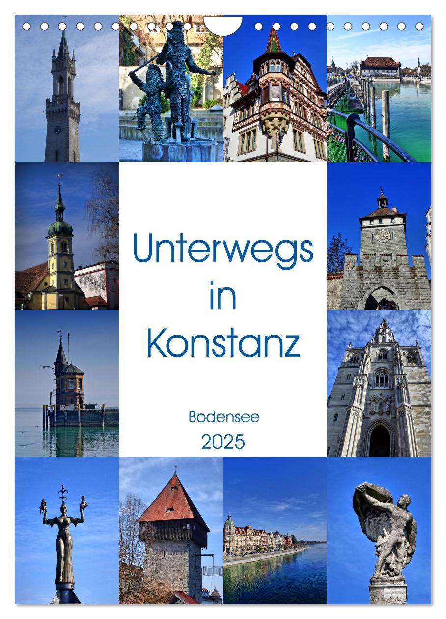 Cover: 9783435989591 | Unterwegs in Konstanz (Wandkalender 2025 DIN A4 hoch), CALVENDO...