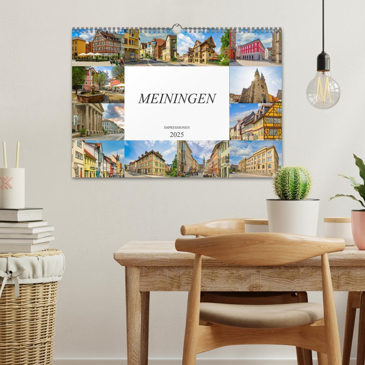 Bild: 9783435227204 | Meiningen Impressionen (Wandkalender 2025 DIN A3 quer), CALVENDO...