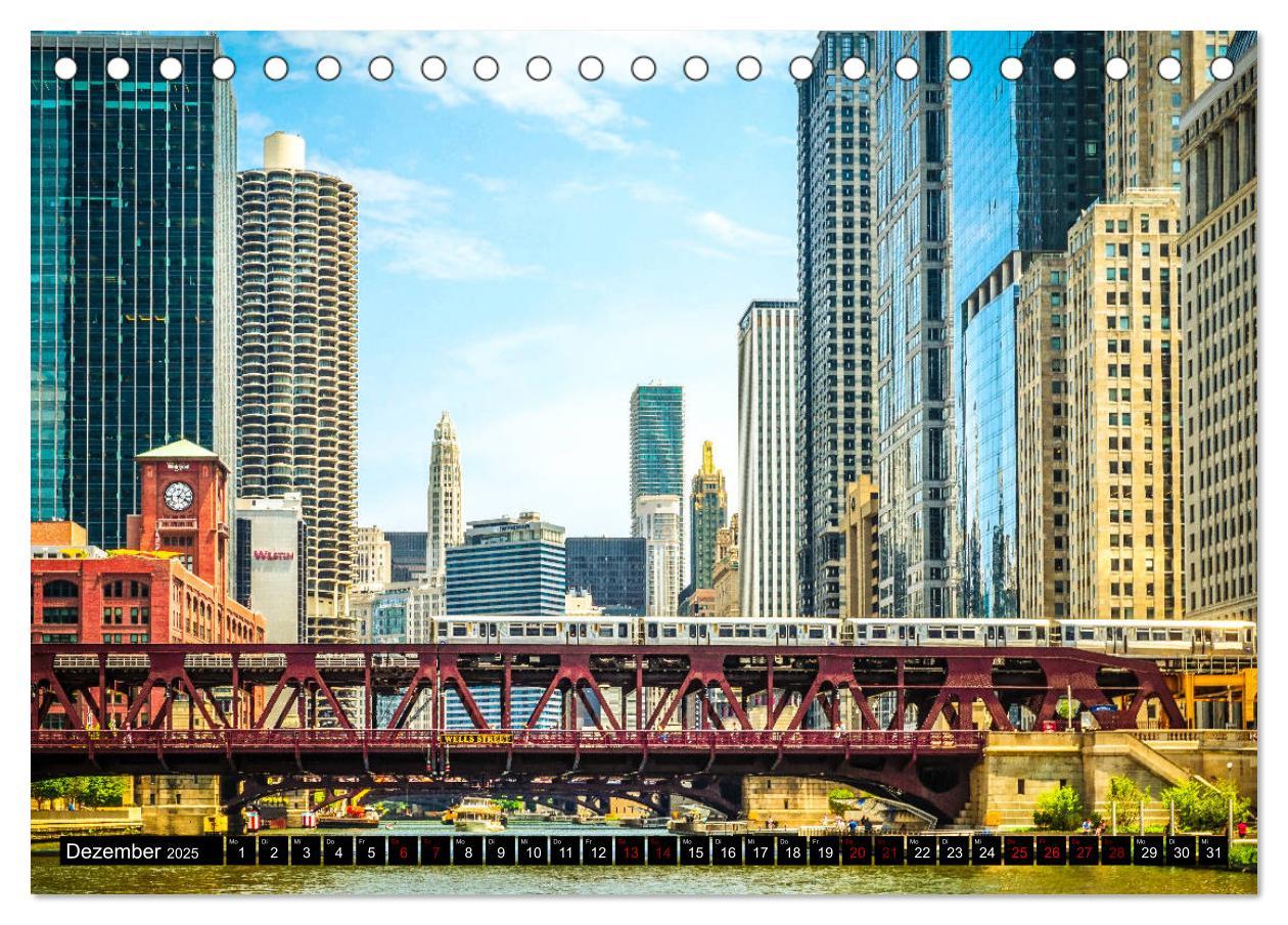 Bild: 9783435357932 | Chicago Impressionen (Tischkalender 2025 DIN A5 quer), CALVENDO...