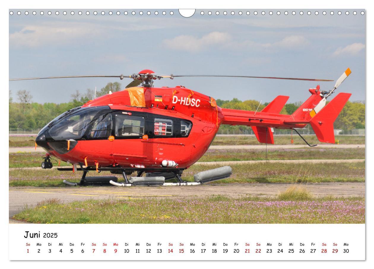 Bild: 9783457235560 | Die beeindruckende Welt der Hubschrauber (Wandkalender 2025 DIN A3...