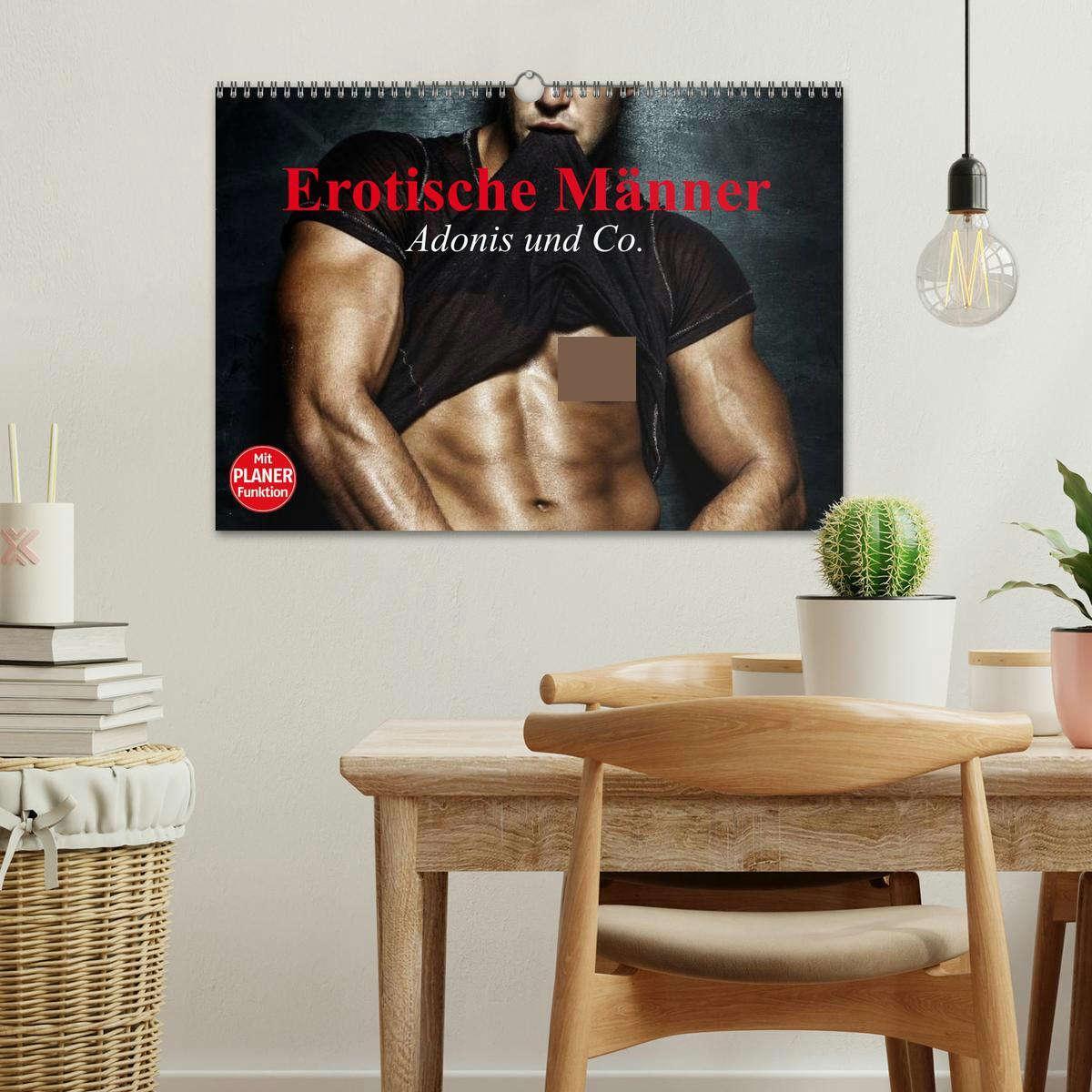 Bild: 9783435540594 | Erotische Männer. Adonis und Co. (Wandkalender 2025 DIN A3 quer),...