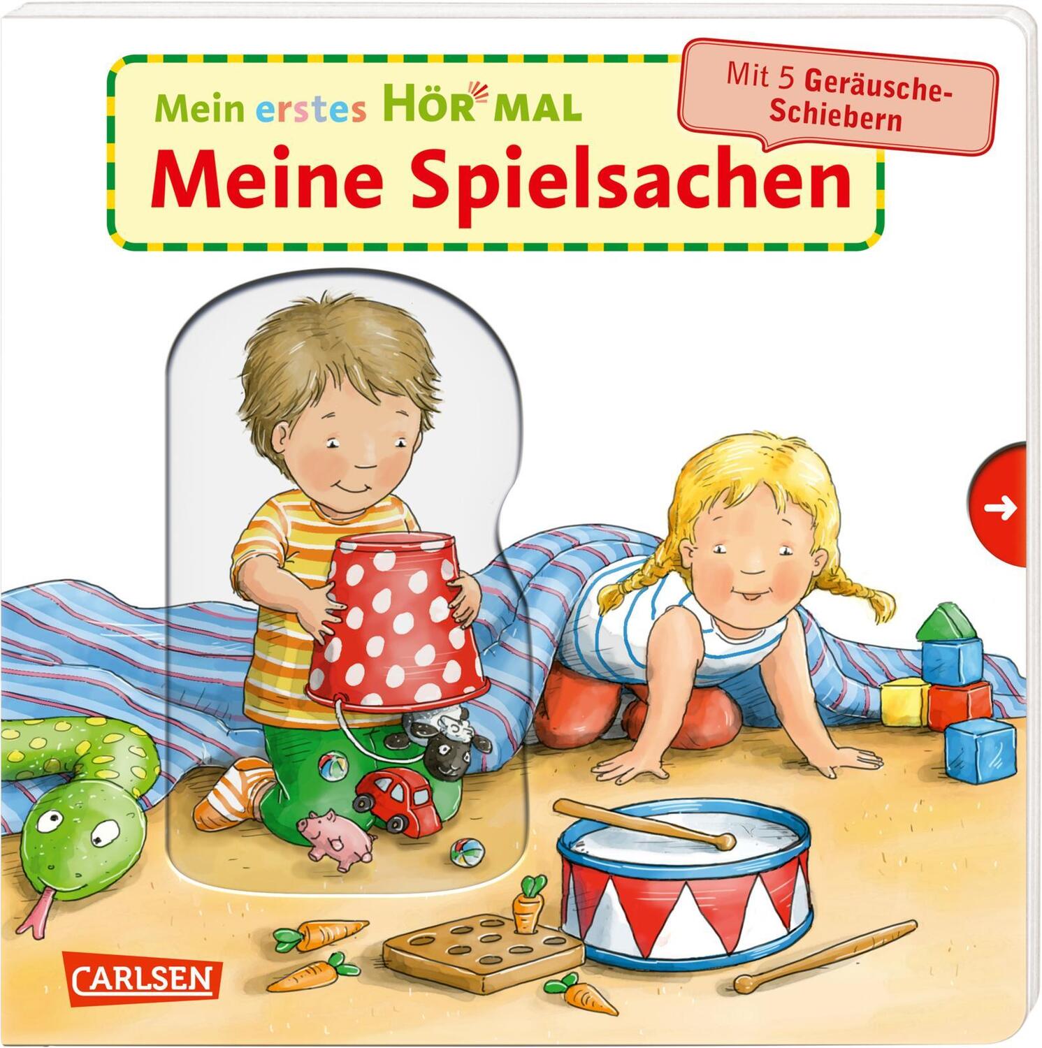 Cover: 9783551254740 | Mein erstes Hör mal (Soundbuch ab 1 Jahr): Meine Spielsachen | Zimmer