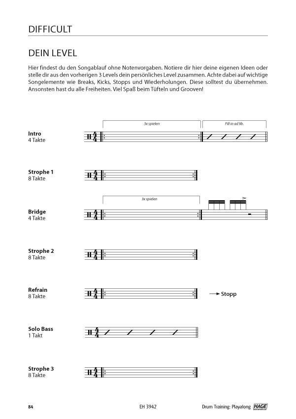 Bild: 9783866263284 | Drum Training Playalong + MP3-CD | Patrick Metzger | Buch | 108 S.