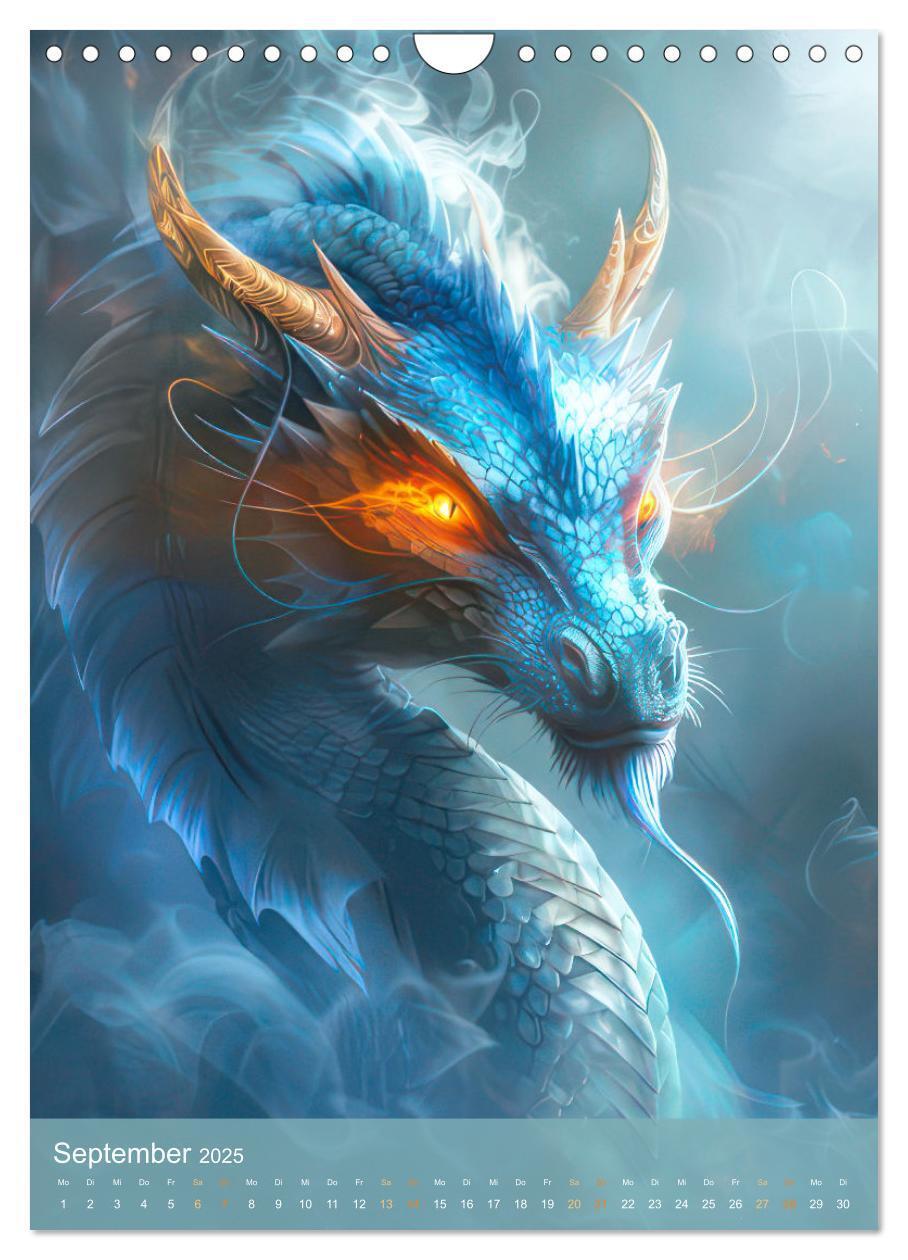 Bild: 9783457070970 | Drachen - Im Fantasieland gesichtet (Wandkalender 2025 DIN A4...