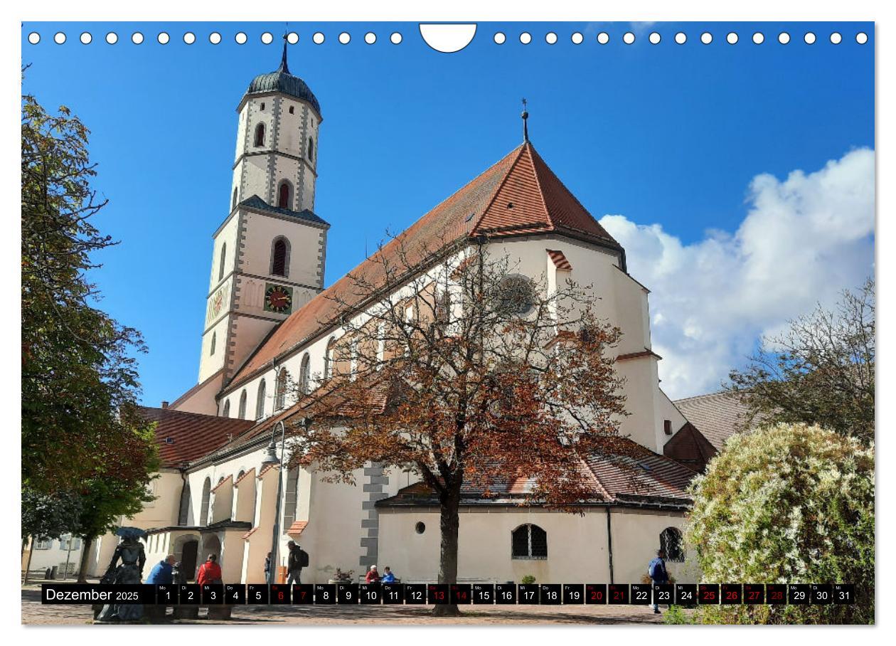 Bild: 9783435098125 | Biberach an der Riß (Wandkalender 2025 DIN A4 quer), CALVENDO...