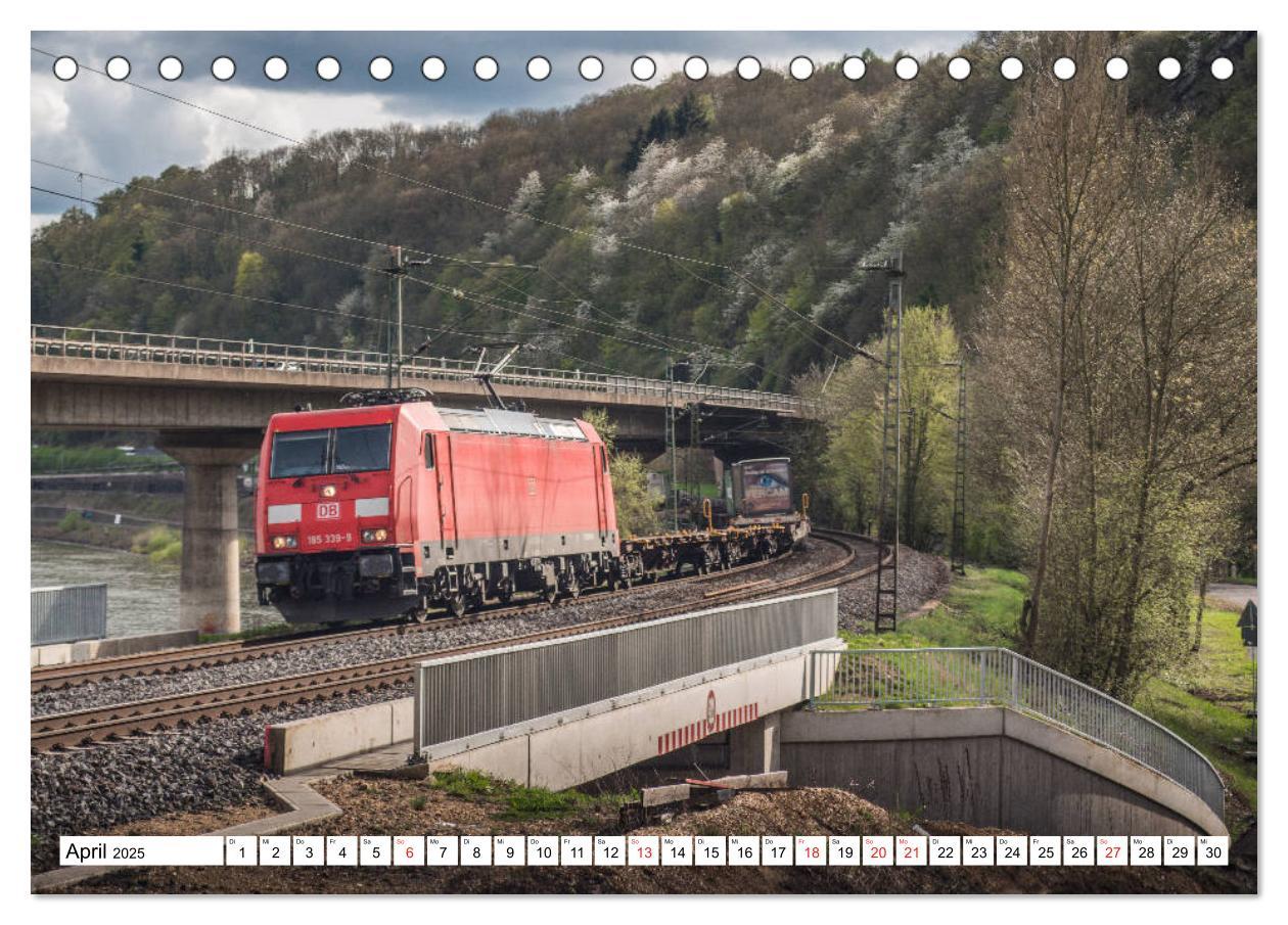 Bild: 9783435696758 | Eisenbahn an Rhein und Mosel 2025 (Tischkalender 2025 DIN A5 quer),...