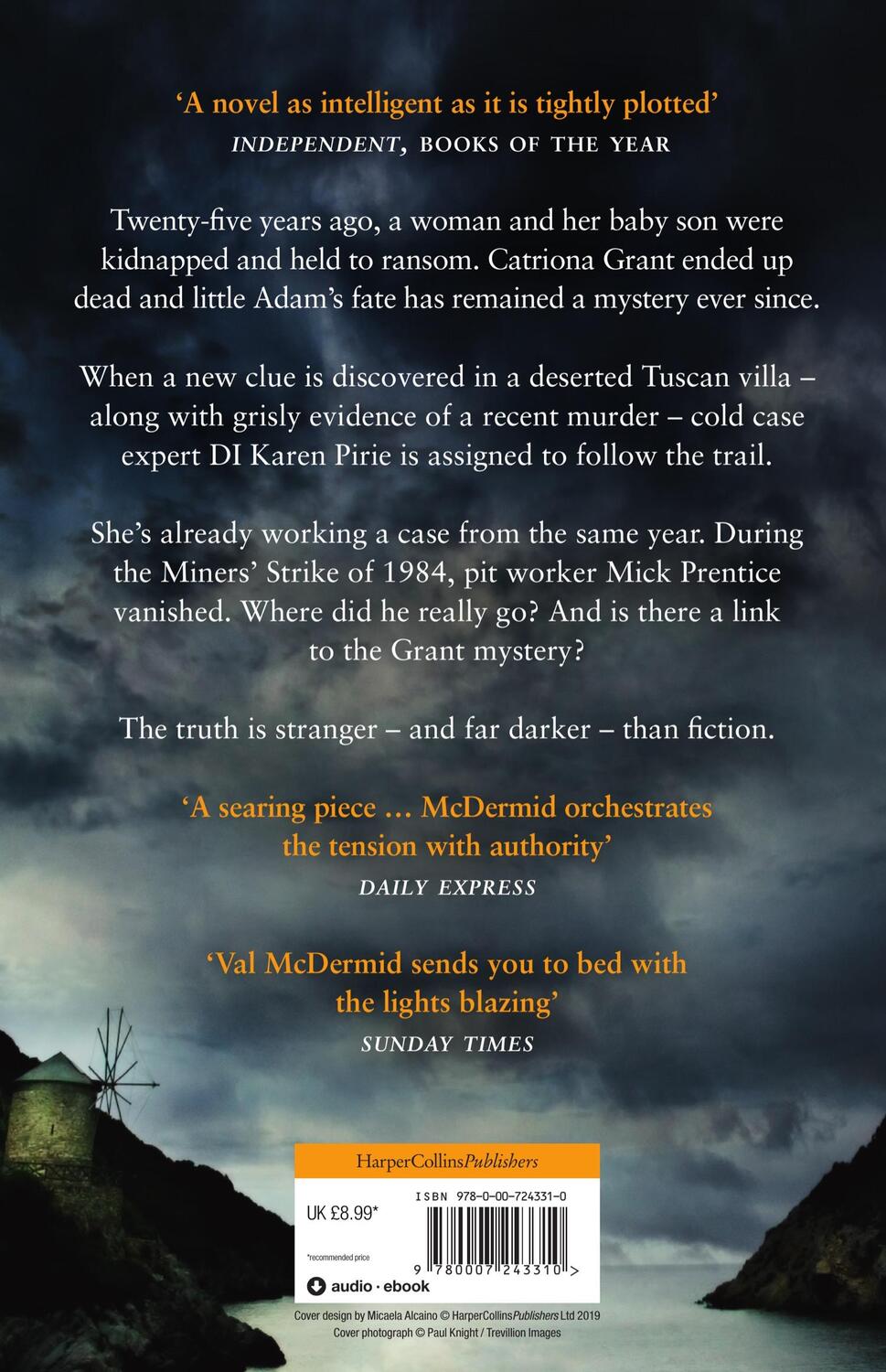 Rückseite: 9780007243310 | A Darker Domain | Val McDermid | Taschenbuch | VIII | Englisch | 2009