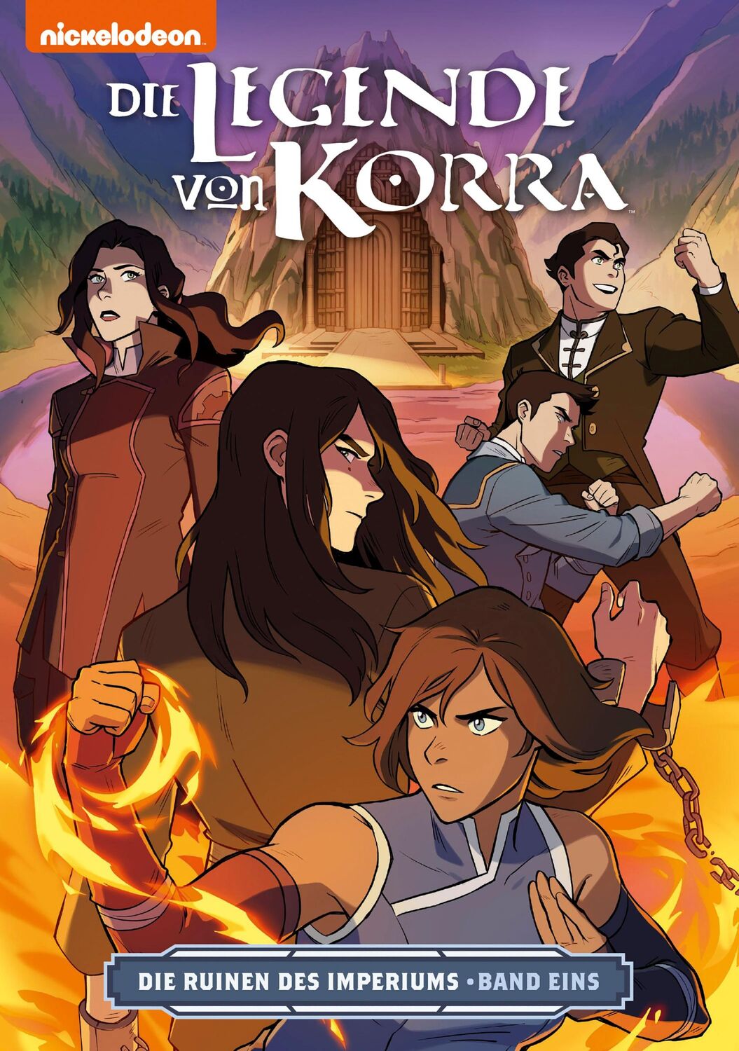 Cover: 9783959813594 | Die Legende von Korra 4 | Die Ruinen des Imperiums 1 | DiMartino