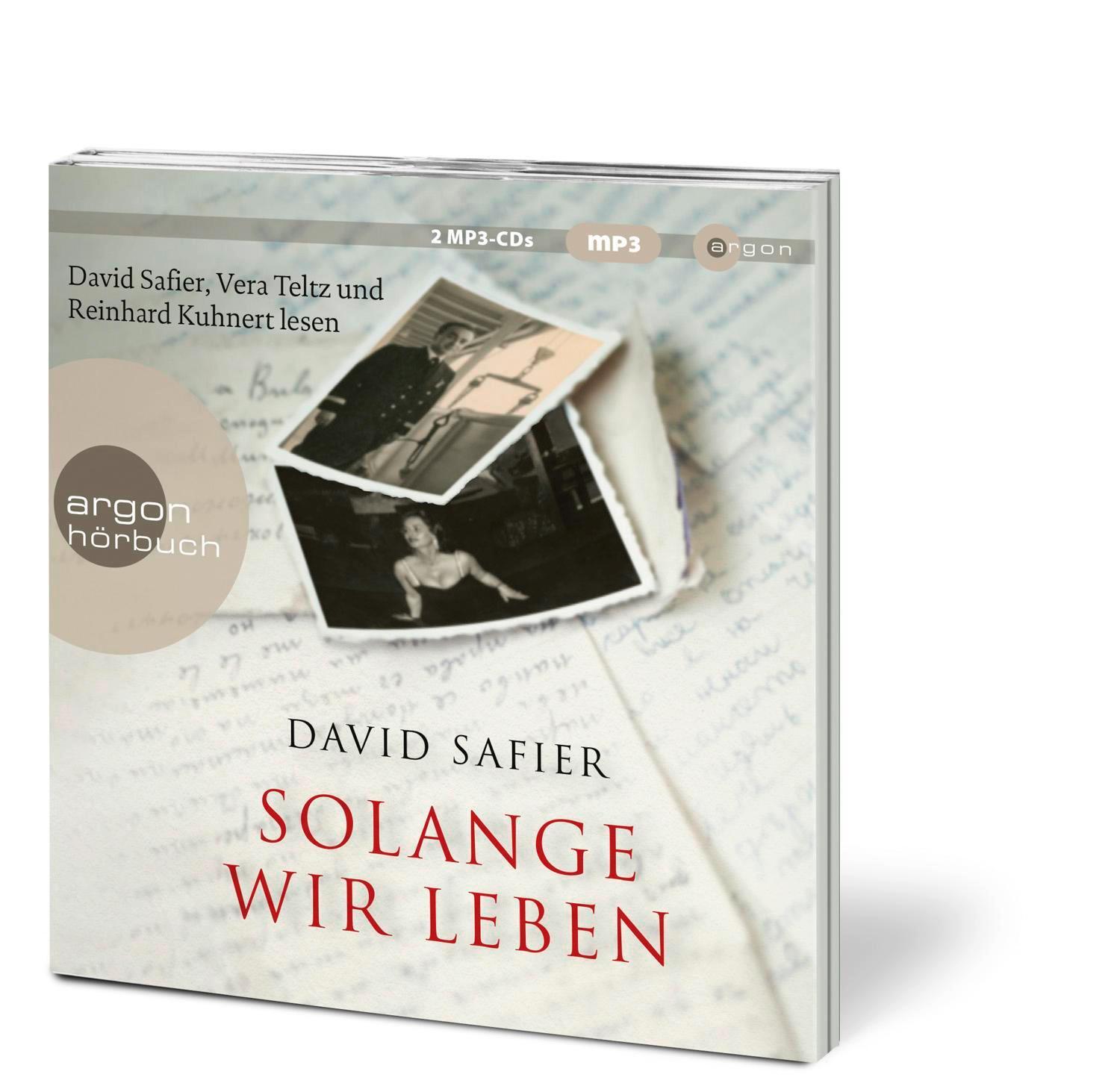 Bild: 9783839820193 | Solange wir leben | David Safier | MP3 | 2 Audio-CDs | Deutsch | 2023