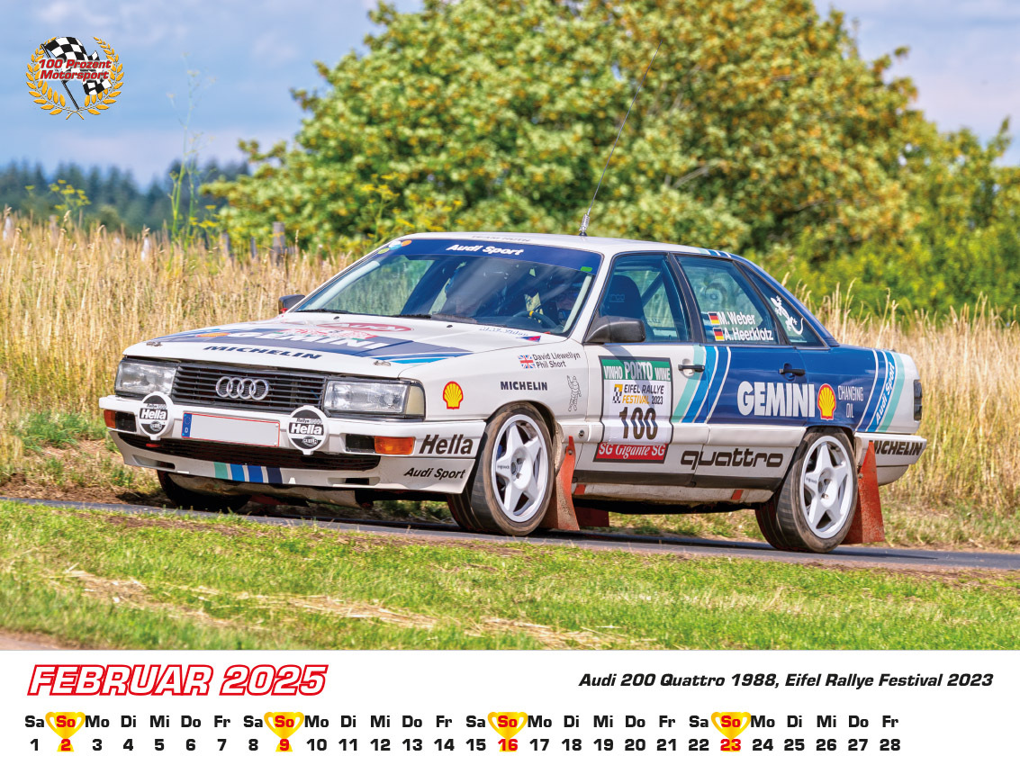 Bild: 9783948794736 | Audi im Rennsport Kalender 2025 | Frank Pommer | Kalender | Deutsch