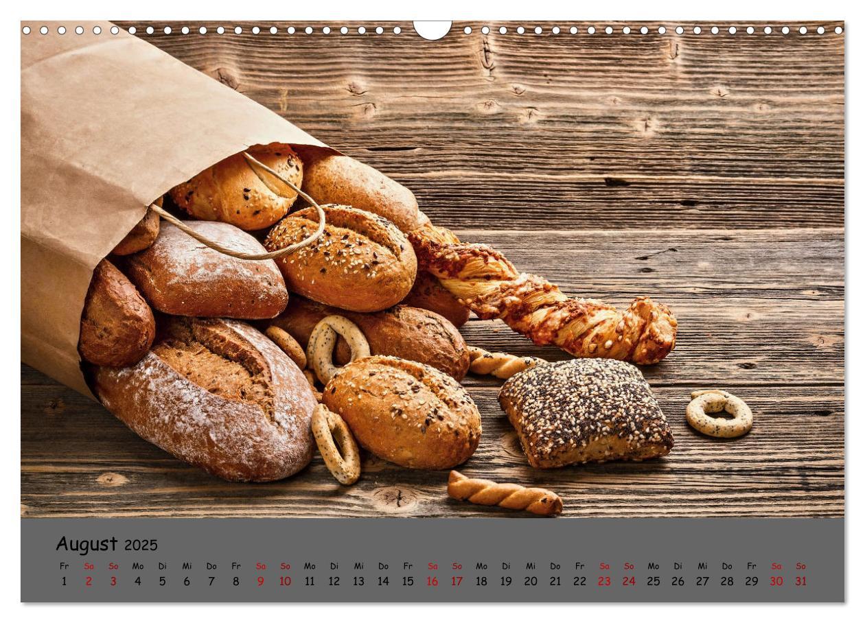 Bild: 9783383989872 | Mein Brotkalender (Wandkalender 2025 DIN A3 quer), CALVENDO...