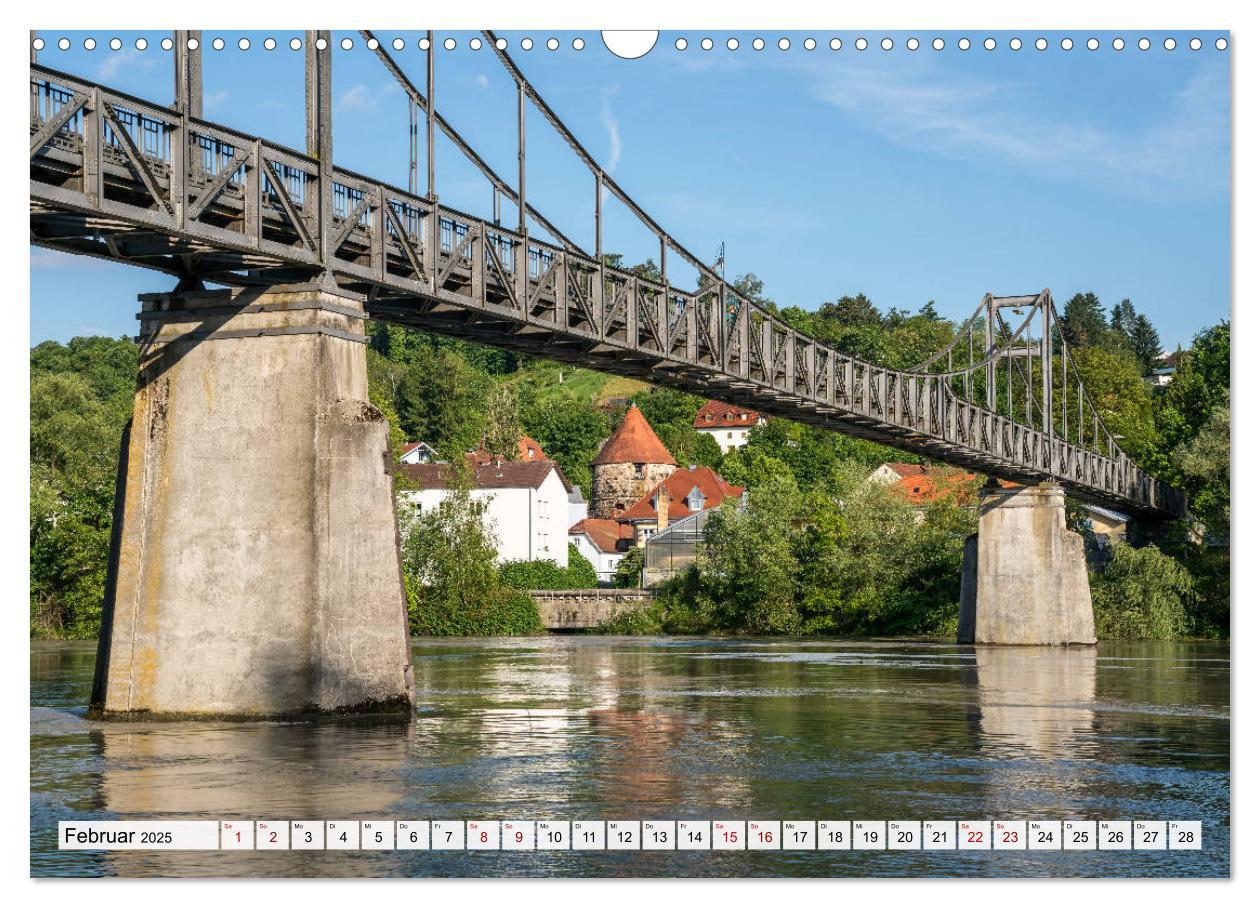 Bild: 9783435220670 | Drei Flüsse Stadt Passau (Wandkalender 2025 DIN A3 quer), CALVENDO...