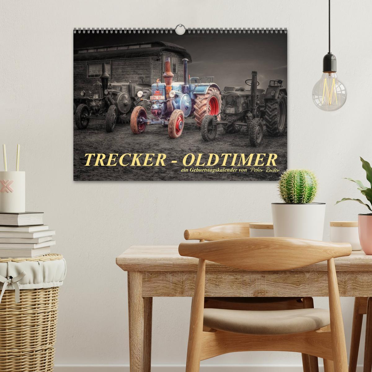 Bild: 9783435736256 | Trecker - Oldtimer / Geburtstagskalender (Wandkalender 2025 DIN A3...