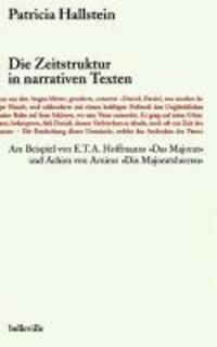 Cover: 9783923646807 | Die Zeitstruktur in narrativen Texten | Patricia Hallstein | Buch