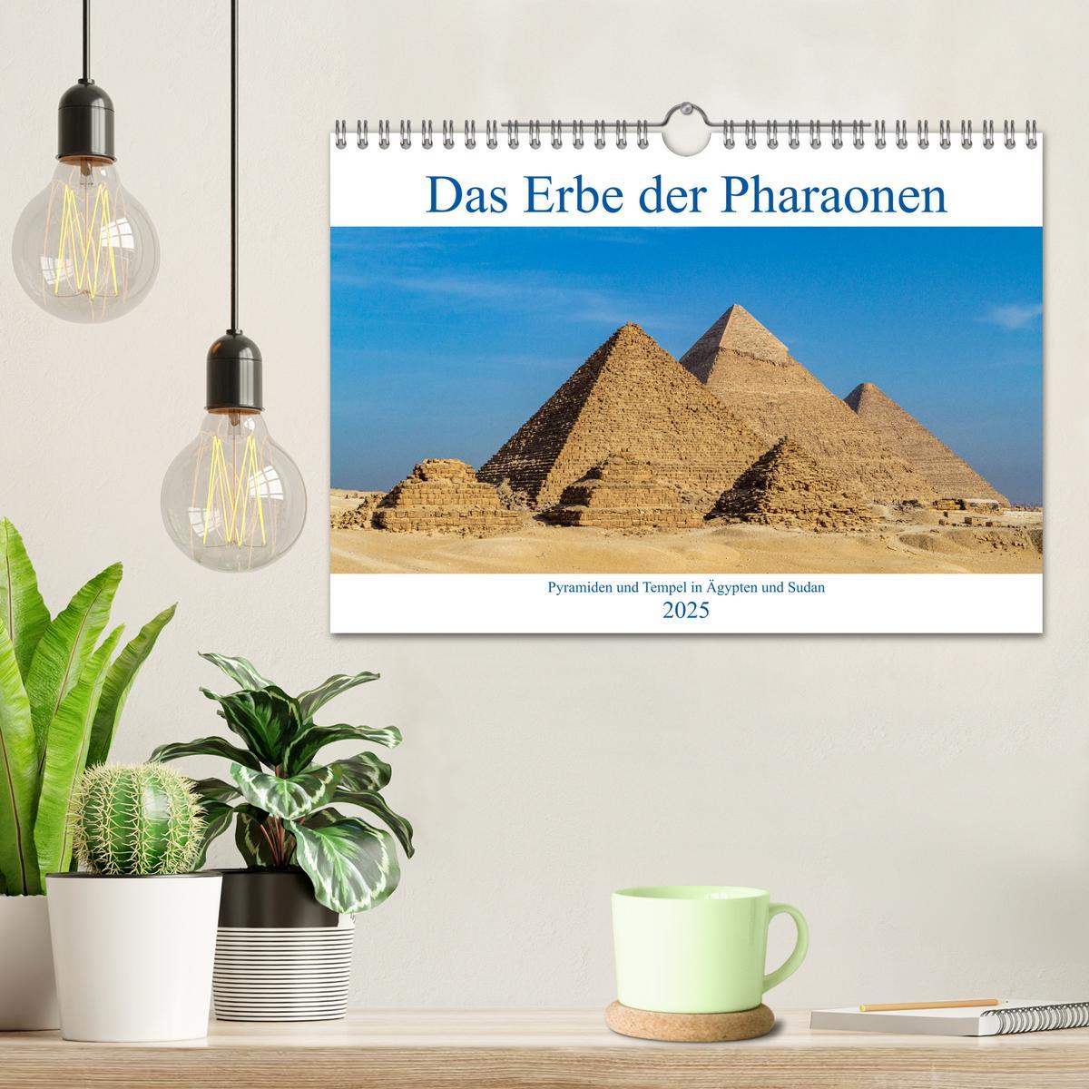 Bild: 9783435050543 | Das Erbe der Pharaonen (Wandkalender 2025 DIN A4 quer), CALVENDO...